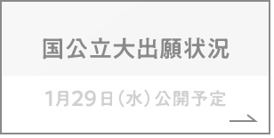 国公立大出願状況 1月29日（水）公開予定